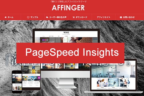 affinger5-PageSpeed Insights